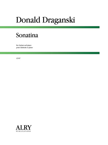Draganski - Sonatina (Clarinet and Piano) - CP07