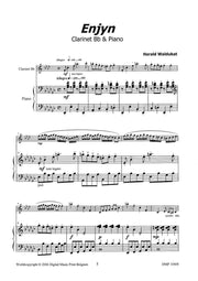 5 Concert Pieces for Clarinet and Piano - CP10608DMP