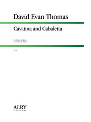 Thomas - Cavatina and Cabaletta for Clarinet and Piano - CP19