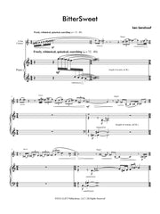 Benshoof - BitterSweet for E-flat Clarinet and Piano - CP21
