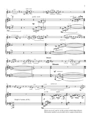 Benshoof - BitterSweet for E-flat Clarinet and Piano - CP21
