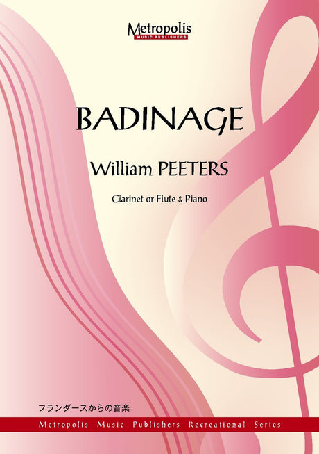 Peeters - Badinage, Op.5 - CP4761EM