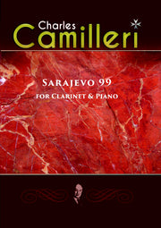 Camilleri - Sarajevo 99 for Clarinet and Piano - CP6058EM