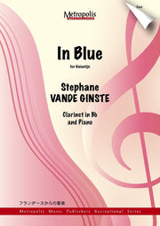 Vande Ginste - In Blue (Clarinet) - CP6580EM