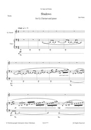 Watté - Shadows for E-flat Clarinet and Piano - CP6777EM