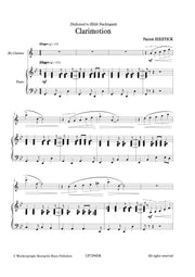 Hiketick - Clarimotion (Clarinet and Piano) - CP7294EM
