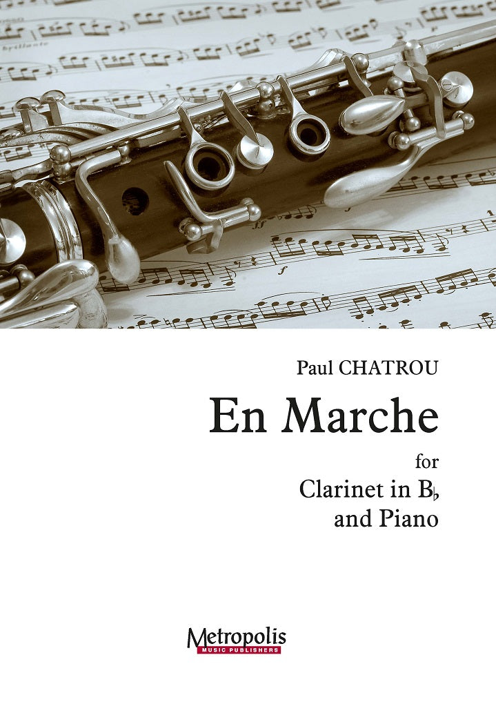 Chatrou - En Marche for Clarinet and Piano - CP7545EM