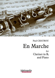 Chatrou - En Marche for Clarinet and Piano - CP7545EM
