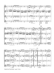 Mozart (arr. Craig) - Rondo from Gran Partita (Clarinet Quartet) - CQ03