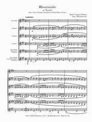 Vaughan Williams (arr. Johnston) - Rhosymedre for Clarinet Choir - CQ114