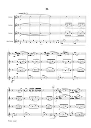 Encinoso - Trideas for Clarinet Quartet - CQ3230PM