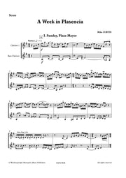 Curtis - A Week in Plasencia (Clarinet Quartet) - CQ7019EM