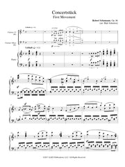 Schumann (arr. Johnston) - Concertstuck - First Movement for Clarinet Quartet and Piano - CQP104