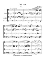 Joplin (arr. Wingert) - Two Rags, Solace and Gladiolus Rag - CQ01