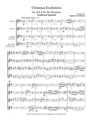 McMichael - Christmas Exultations (Clarinet Quartet) - CQ26