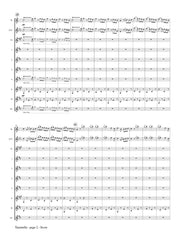 Saint-Saens (arr. Johnston) - Tarantella, Op. 6 for Flute, Clarinet (in A) and Clarinet Choir - CS105