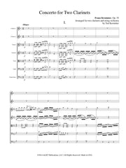 Krommer (arr. Kerstetter) - Concerto for Two Clarinets, Op. 35 - CS01