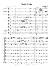 Johnston - Clarinet Polka for Three Solo Clarinets and Clarinet Choir - CS103