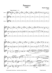 Murcia - Papagayo for Clarinet Trio - CT3366PM