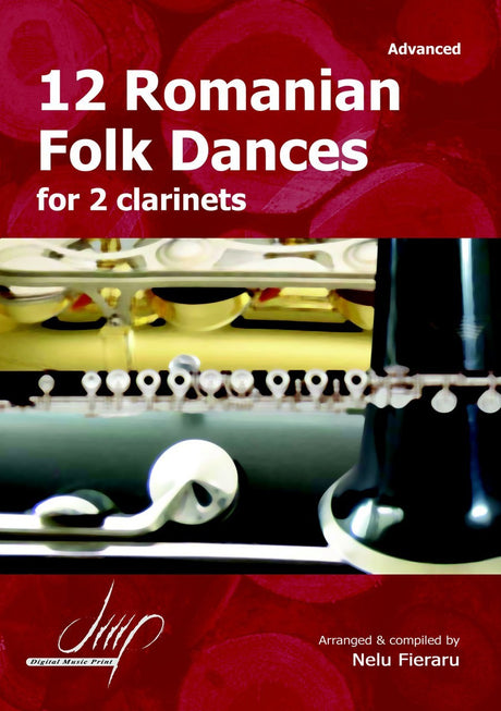 Fieraru - 12 Romanian Folk Dances (Clarinet Duet) - CD107113DMP