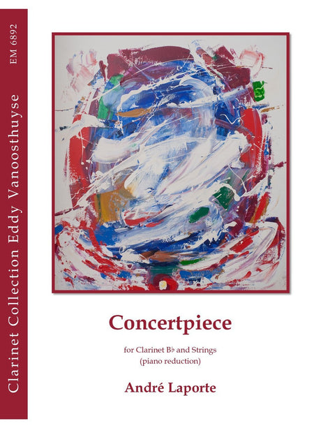 Laporte - Concertpiece (Clarinet and Piano) - CP6892EM