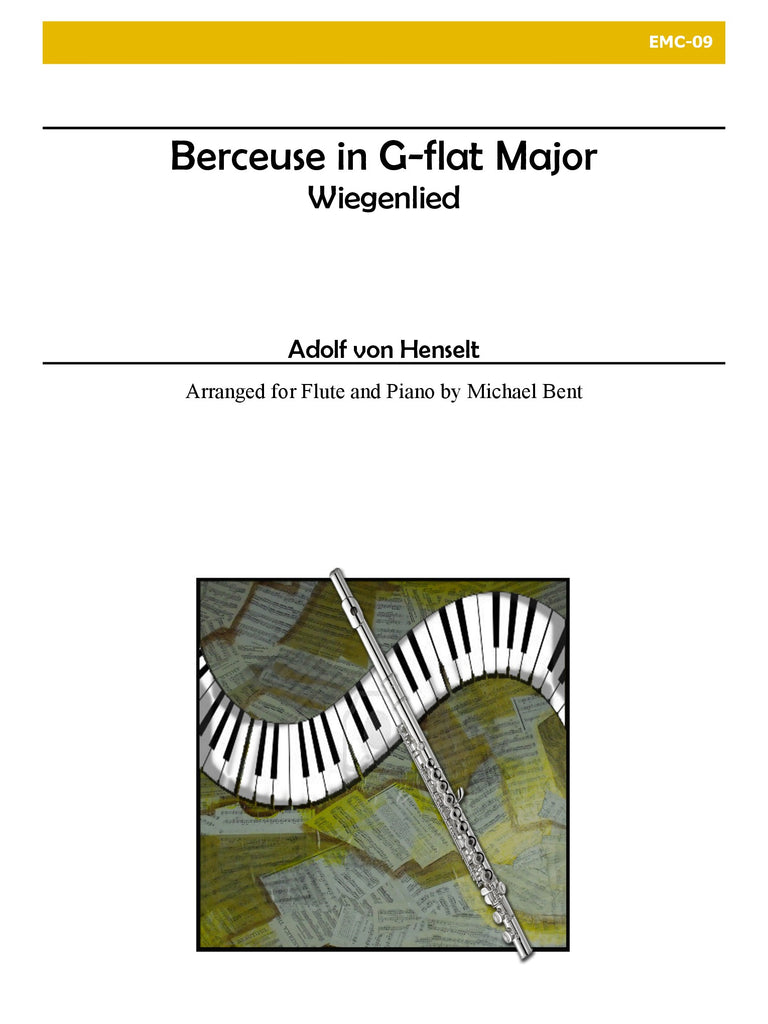 von Henselt - Berceuse in G-flat for Flute and Piano - EMC09