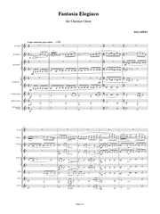 Aerts - Fantasia Elegiaco (Clarinet Choir) - CC6317EM