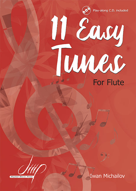 Michailov - 11 Easy Tunes for Flute (play along) - F119029DMP