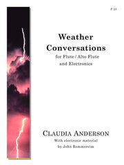 Anderson - Weather Conversations (Flute and Electronics) - F25