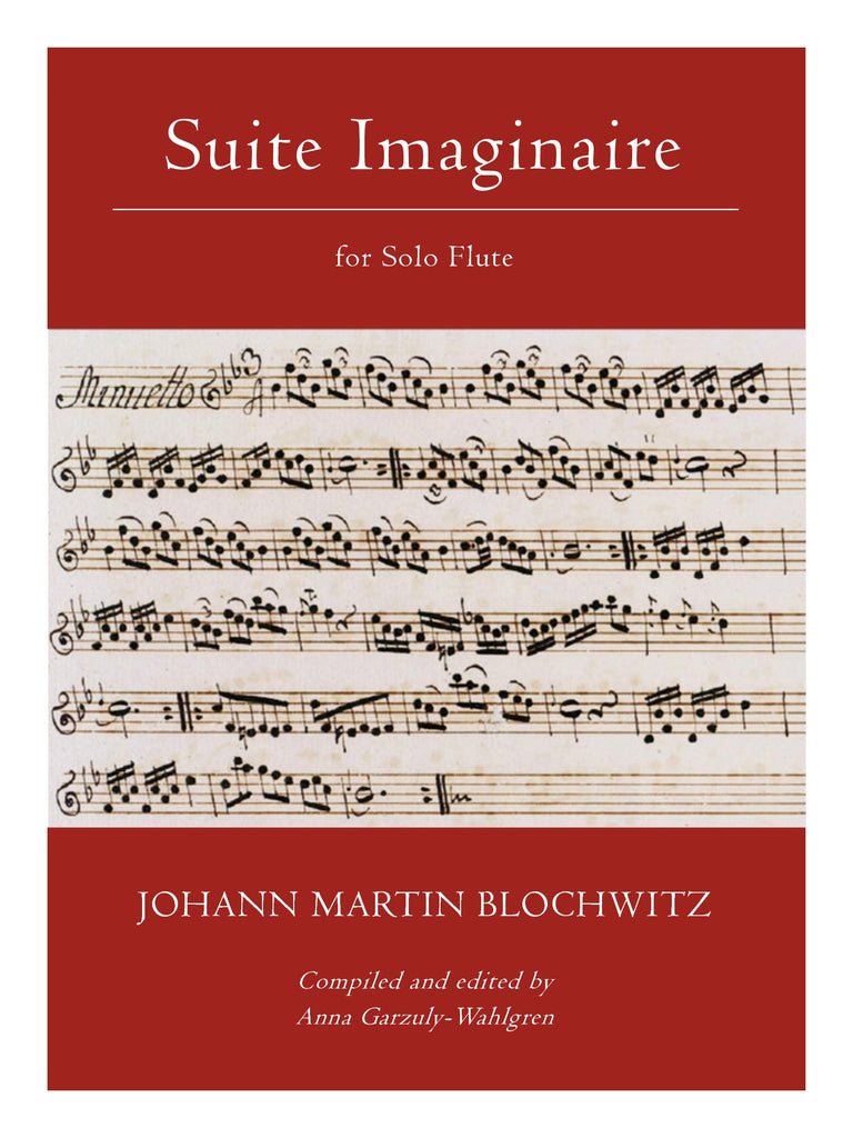 Blochwitz (ed. Garzuly-Wahlgren) - Suite Imaginaire for Solo Flute - F30