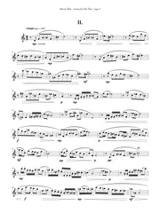 Watt - Sonata for Solo Flute - F41
