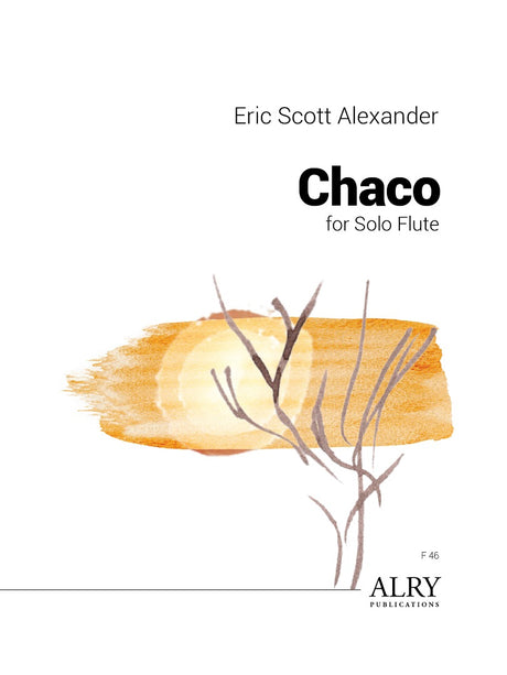 Alexander - Chaco for Solo Flute - F46