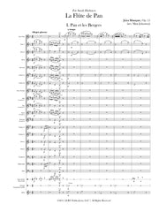 Mouquet (arr. Johnston) - La Flute de Pan (Solo Flute and Concert Band) - FB101