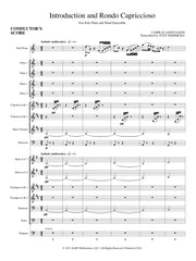 Saint-Saens (trans. Nishimura) - Introduction and Rondo Capriccioso (Solo Flute and Wind Ensemble) - FB105