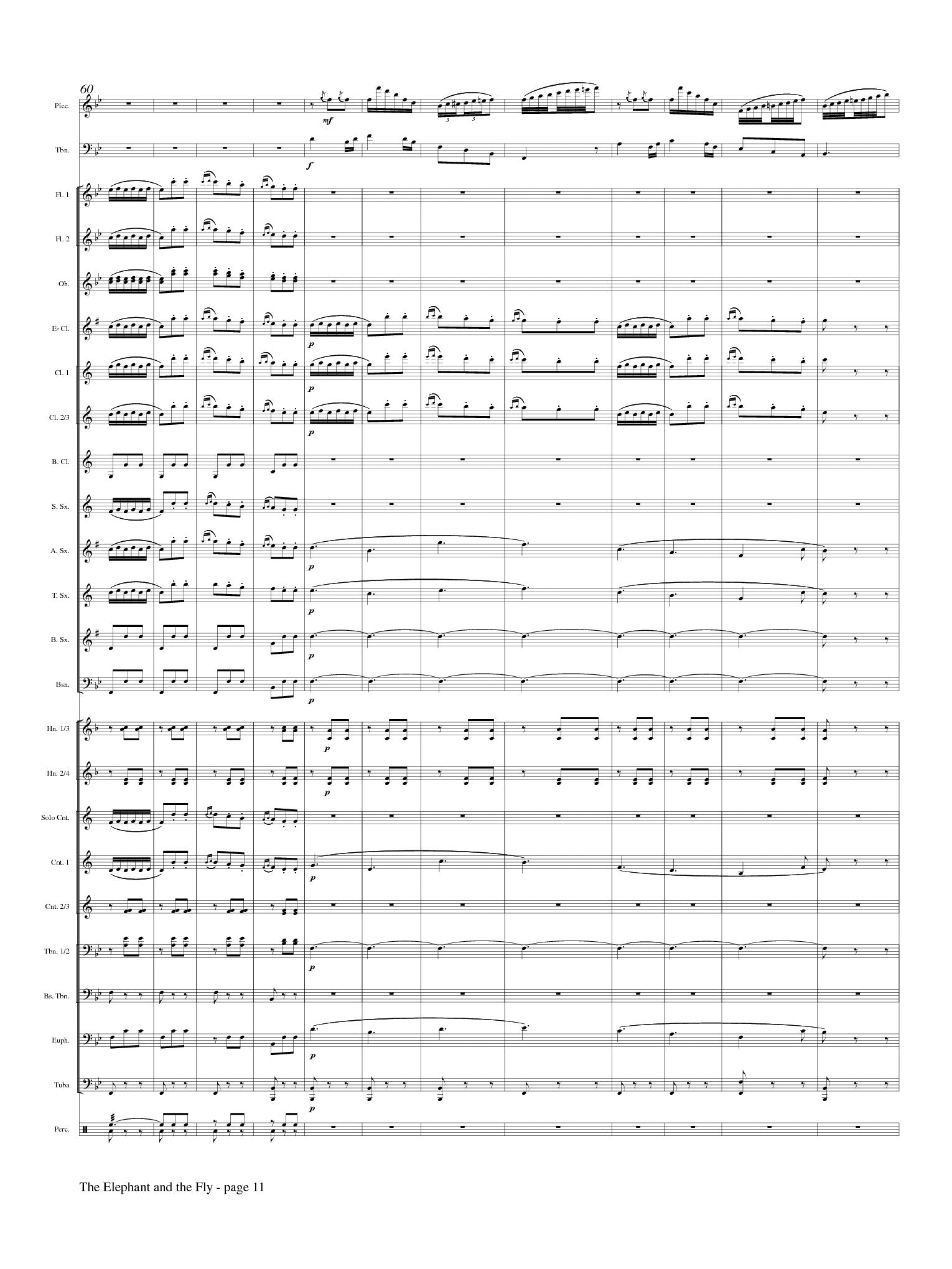 Kling (arr. Laurendeau/Johnston) - The Elephant and the Fly - FB106 ...