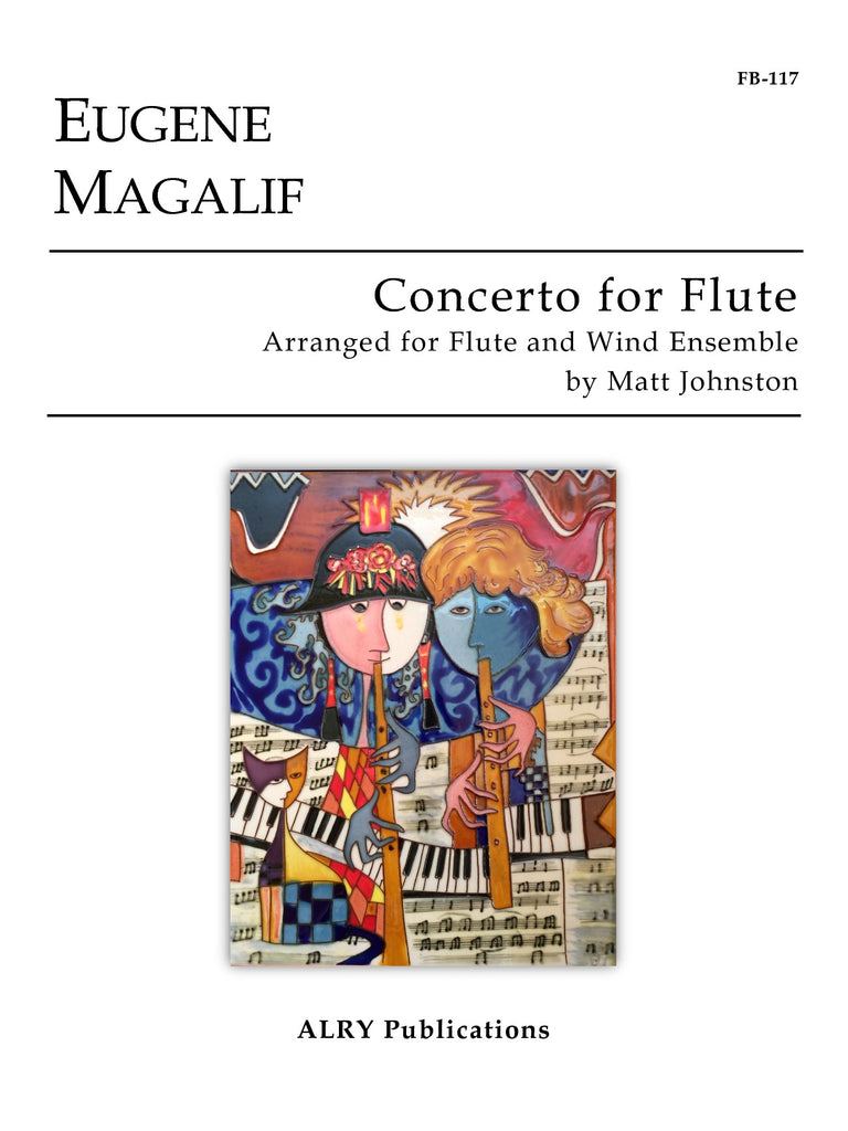 Magalif - Concerto for Flute and Wind Ensemble (Full Score and Parts) - FB117