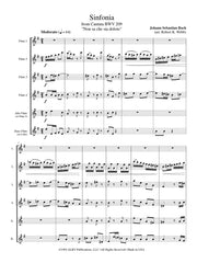 Bach - Sinfonia (from Non sa che sia dolore) - FC106
