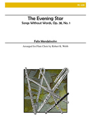 Mendelssohn (arr. Webb) - The Evening Star for Flute Choir - FC139