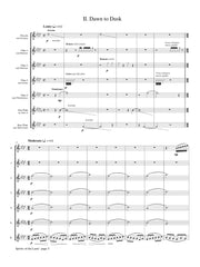 Pettigrew - Spirits of the Land for Flute Choir - FC206