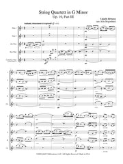 Debussy - String Quartett in G minor, Op. 10, part III - FC272