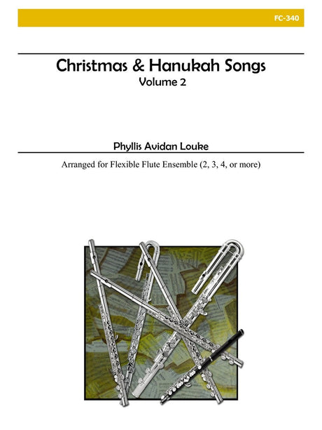Louke - Christmas and Hanukah Songs, Vol. 2 (Flexible Flute Ensemble) - FC340