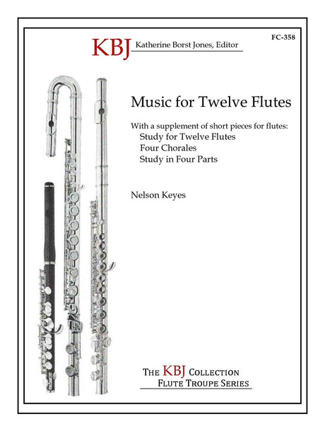 Keyes - Music for Twelve Flutes - FC358