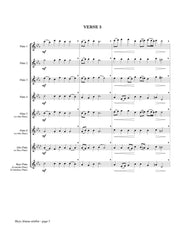 Sigurbjornsson (arr. Johnston) - Heyr Himna Smidur for Flute Choir - FC381