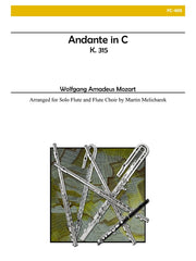 Mozart (arr. Melicharek) - Andante in C (Solo Flute and Flute Choir) - FC409