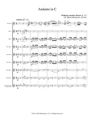 Mozart (arr. Melicharek) - Andante in C (Solo Flute and Flute Choir) - FC409