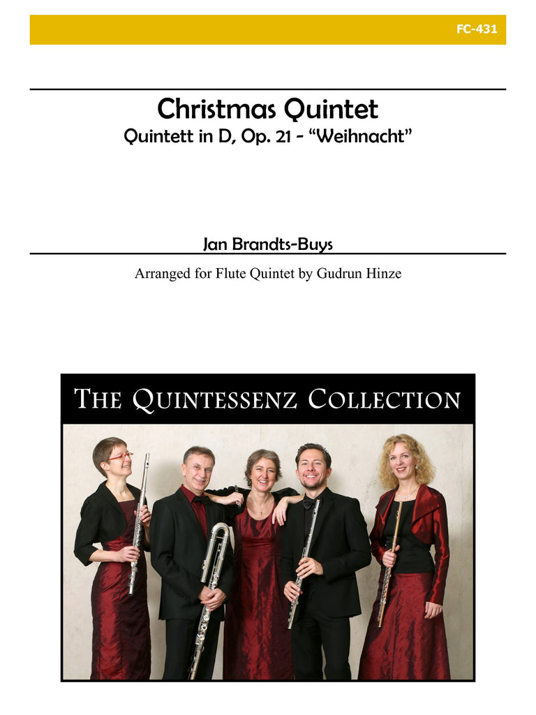 Brandts-Buys (arr. Hinze) - Christmas Quintet - Quintett in D "Weihnacht" - FC431