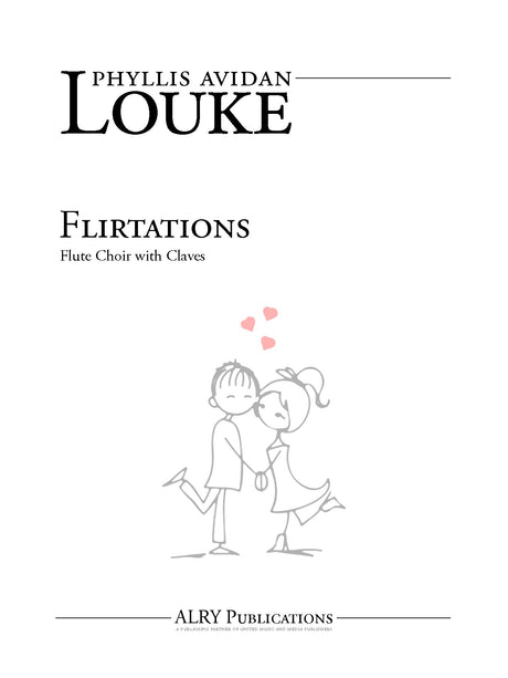 Louke - Flirtations for Flute Choir - FC447