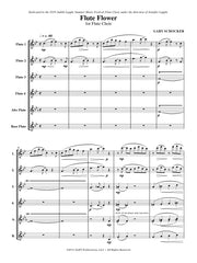 Schocker - Flute Flower for Flute Choir - FC456