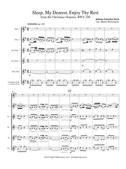 Bach (arr. Melicharek) - Sleep, My Dearest, Enjoy Thy Rest (Flute Choir) - FC472
