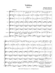 Hanssen (arr. Johnston) - Valdres for Flute Choir - FC480